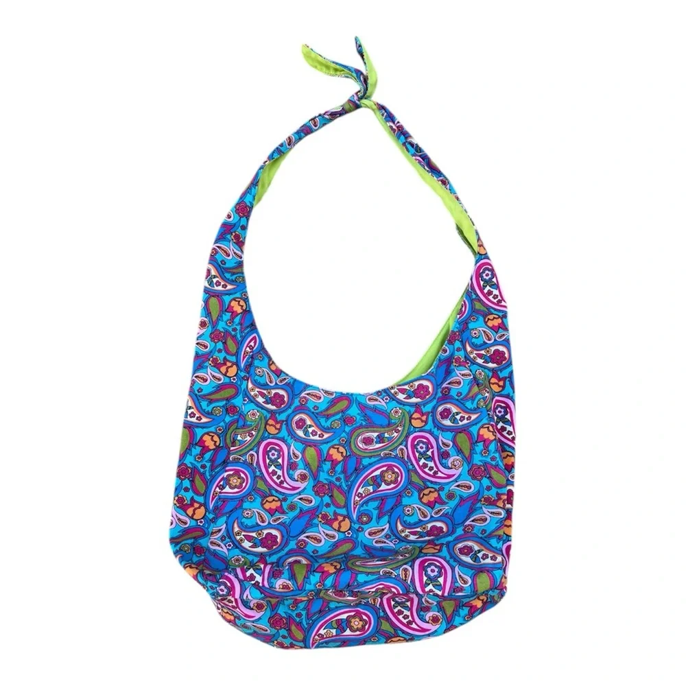 Arizona Jean Company Blue Paisley Hobo Bag